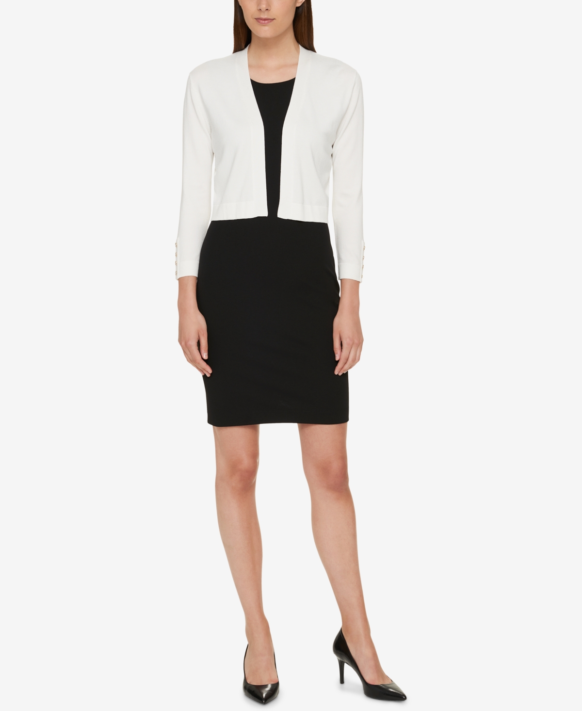 Tommy Hilfiger Button Sleeve Cardigan