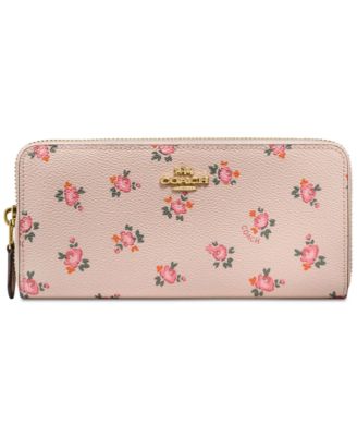 coach pink flower purse