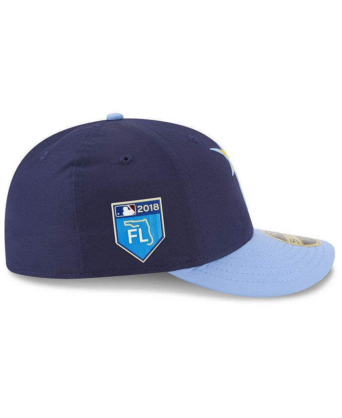 Tampa Bay Rays New Era 2018 Spring Training Collection Prolight 59FIFTY  Fitted Hat - Light Blue