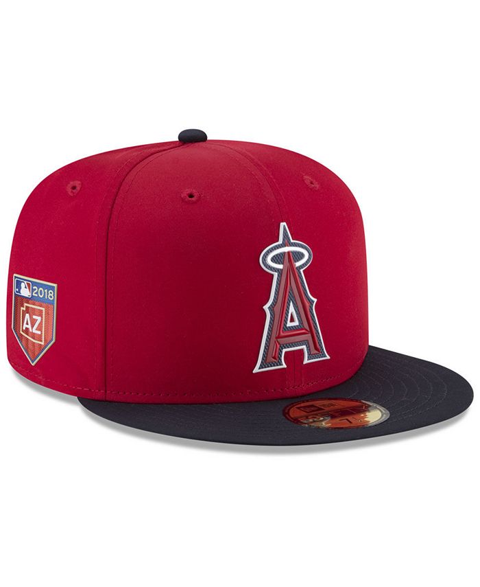 New Era Los Angeles Angels Spring Training Pro Light 59Fifty Fitted Cap ...