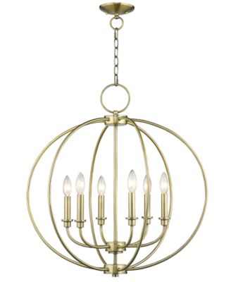Milania 6- Light Metal Chandelier