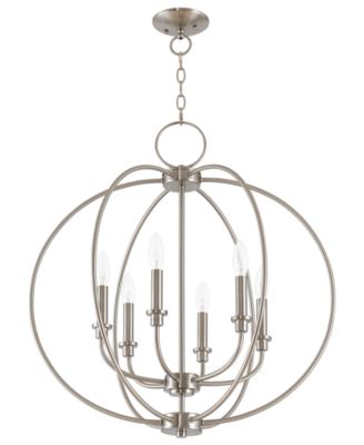 Milania 6- Light Metal Chandelier