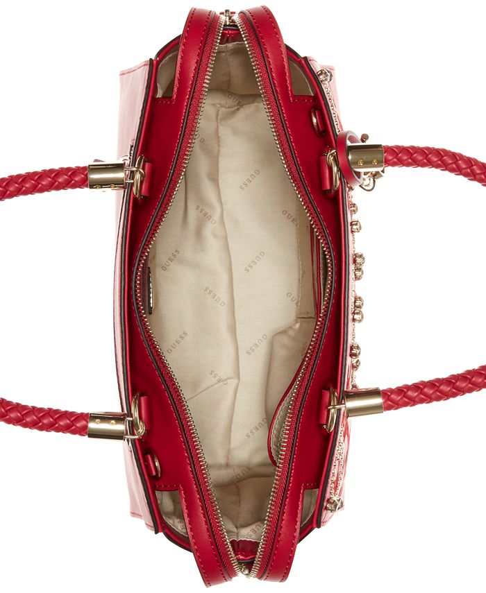 GUESS Alessia Large Satchel Macy's