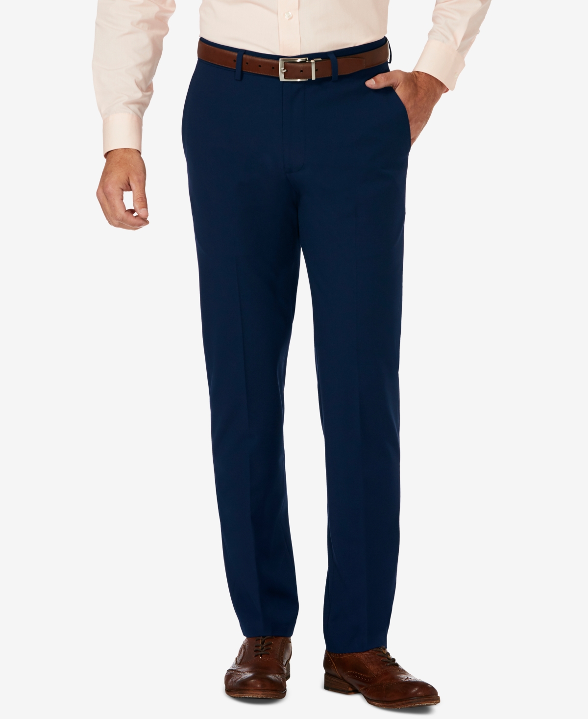 Haggar J.m. Haggar Slim Fit 4-Way Stretch Flat Front Dress Pants
