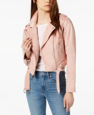 levi's faux suede moto jacket