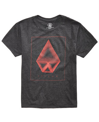 Volcom Men's Concentric Heather Logo-Print T-Shirt, Created for Macy's ...