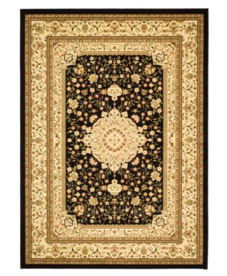 Safavieh - Area Rug, Lyndhurst LNH213 Black/Ivory 2' 3" x 6'