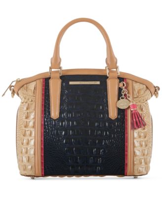 Brahmin Avondale Duxbury Ink Small Satchel - Macy's