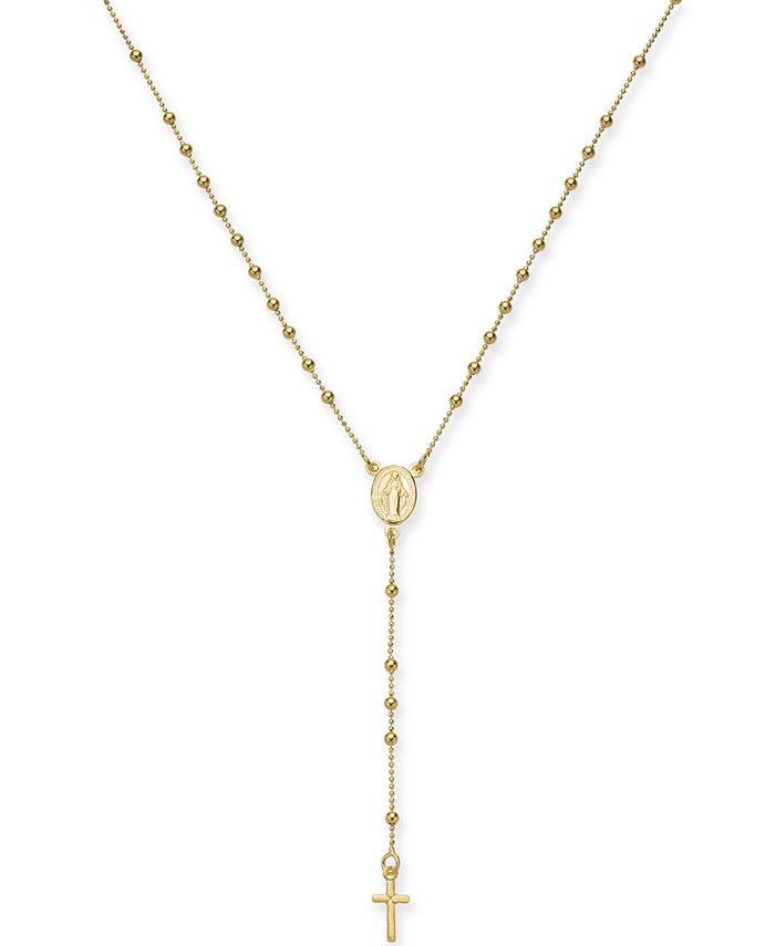 Beaded sales y necklace