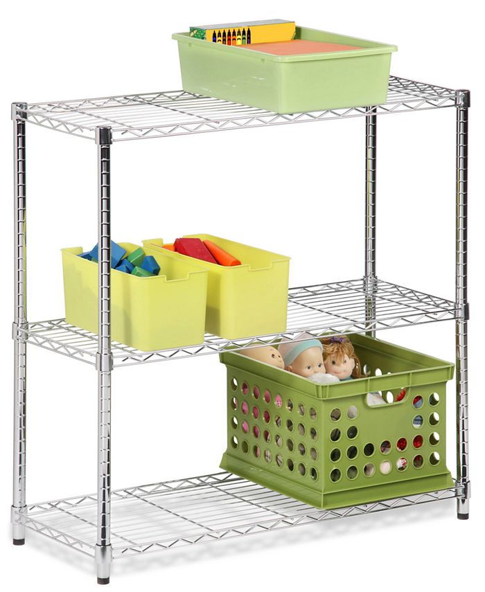 Honey Can Do Storage Shelf, 48" Chrome 3 Tier Macy's