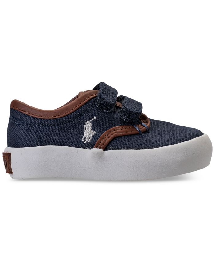 Polo Ralph Lauren Toddler Boys' Waylon Stay-Put Closure Casual Sneakers ...