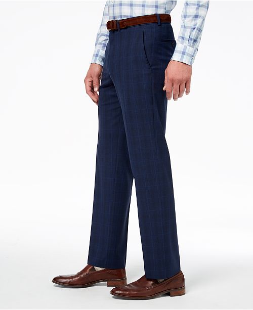 Ryan Seacrest Distinction Men's Ultimate Modern-Fit Stretch Suit Pants ...