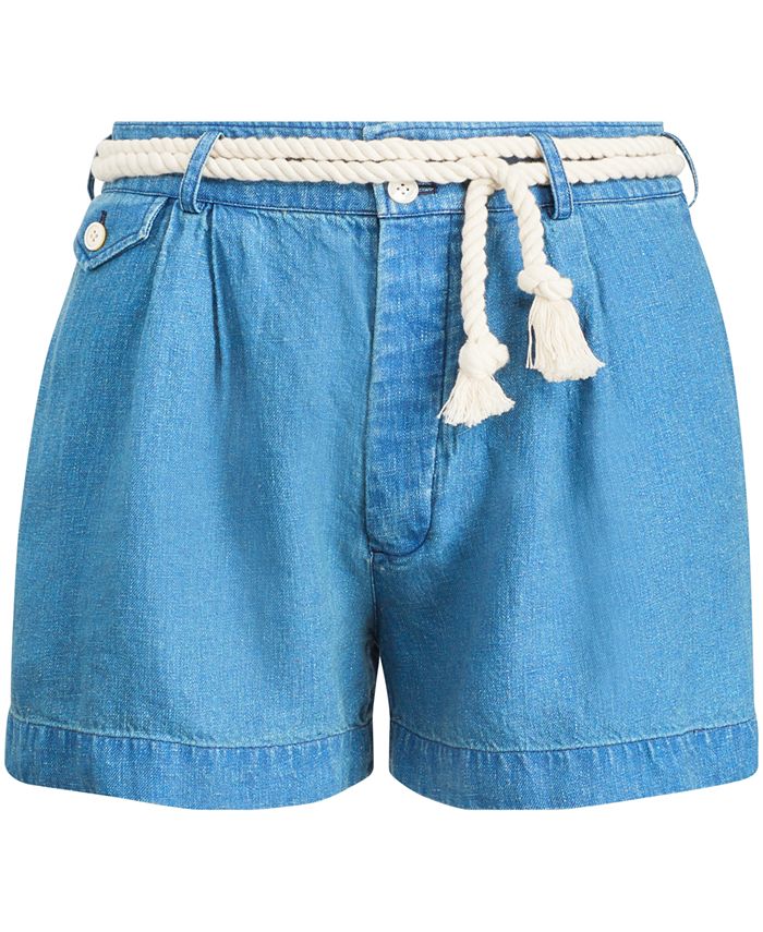 Polo Ralph Lauren Linen Shorts - Macy's