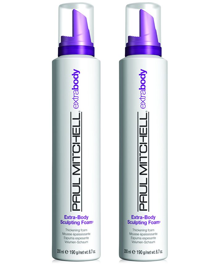 Paul Mitchell Extra-Body Sculpting Foam Duo (Two Items), 6.7-oz