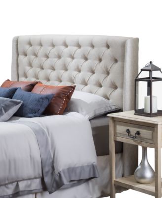 Jarson Wingback Tufted Headboard - Full/Queen