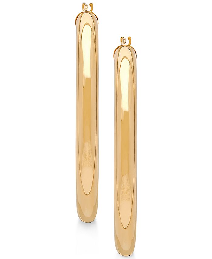 Macy's - Polished Hoop Earrings in 14k Gold