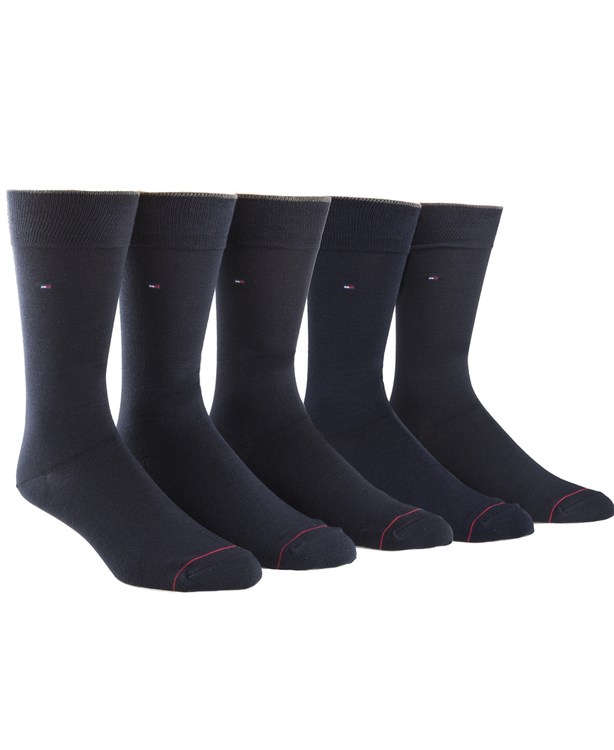 5-Pack Dress Socks, Assorted Colors - Tan/Brown Assorted