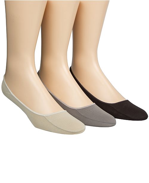 Calvin Klein Men's Cotton NoShow Liner Socks 3Pack Socks Men Macy's