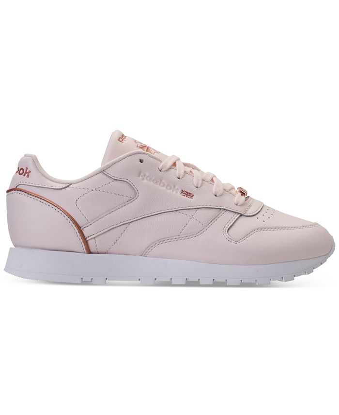 Reebok Women's Classic Leather HW Casual Sneakers from Finish Line - Macy's