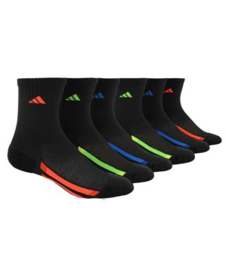 adidas - 6-Pk. Crew Socks, Little & Big Boys