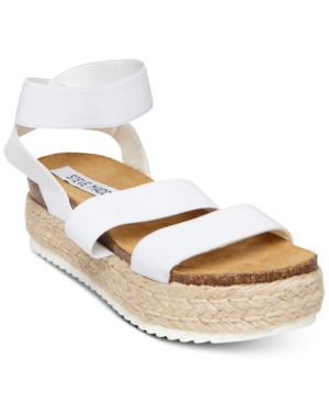 Steve Madden Women's Kimmie Flatform Espadrille Sandals