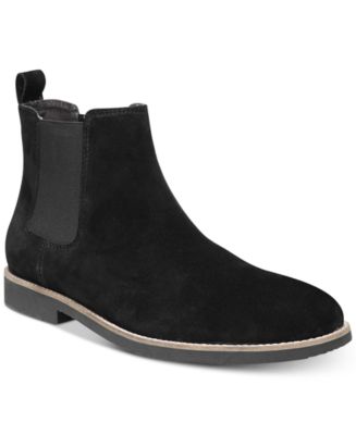 Dr. Scholl\'s Black Credence Suede Chelsea Boots - Size 13 Chelsea 8 Black Suede | Crockett & Jones – Crockett & Jones US main image 3