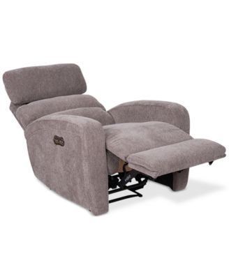 Stellarae Fabric Power Recliner with USB, Created for Macy's
