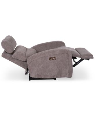Stellarae Fabric Power Recliner with USB, Created for Macy's