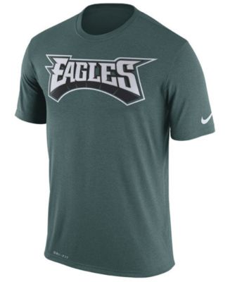 Nike Men's Philadelphia Eagles Legend Wordmark Essential 3 T-Shirt - Macy's