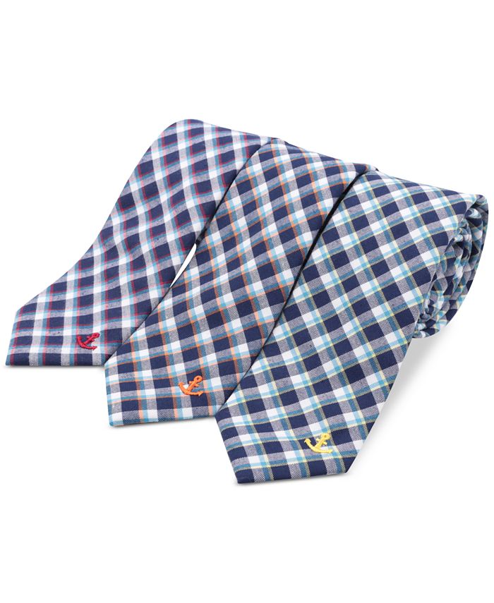 nautica plaid tie