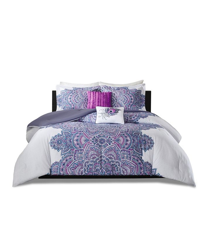 Intelligent Design CLOSEOUT! Mila 5Pc. Full/Queen Comforter Set