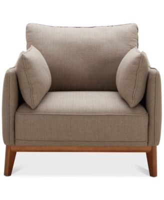 Jollene 39" Fabric Armchair, Created for Macy's