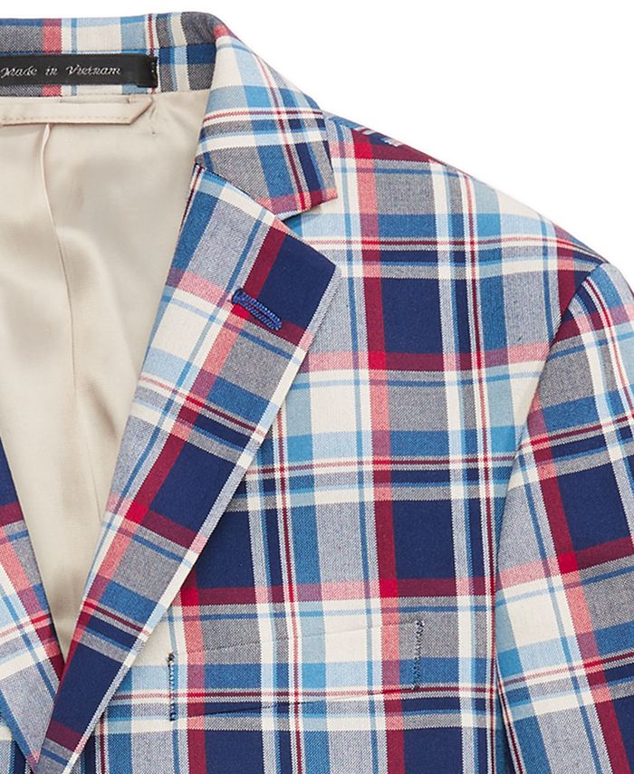 Lauren Ralph Lauren Madras Sport Coat, Big Boys Macy's