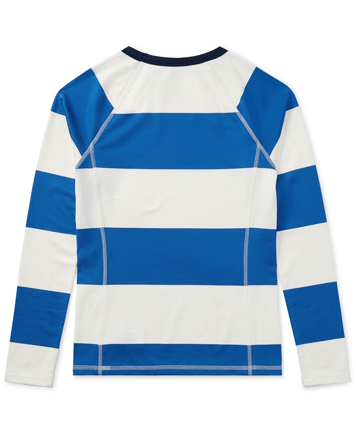 Polo Ralph Lauren Striped Rash Guard, Big Boys Macy's