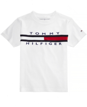 Tommy Hilfiger Graphic-Print Cotton T-Shirt Big Boys