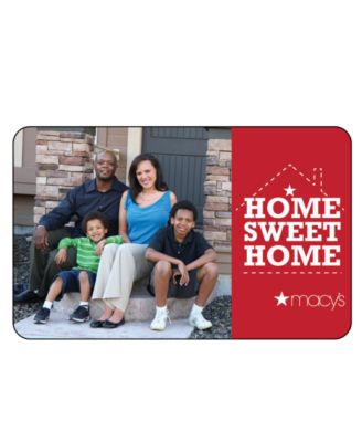 Macy's - Housewarming Gift Card with Greeting Card