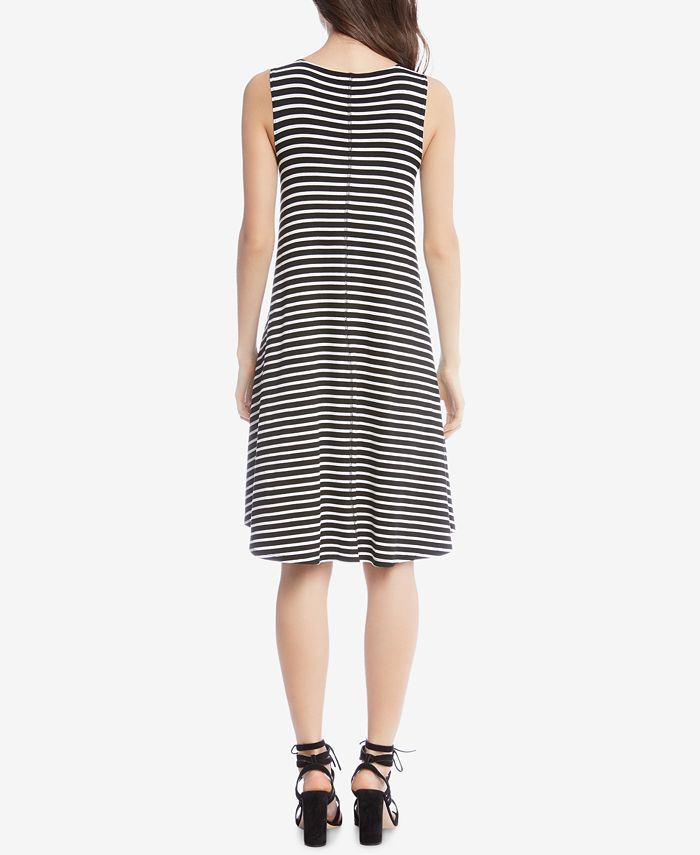 Karen Kane Striped High-Low Tank Dress - Macy's