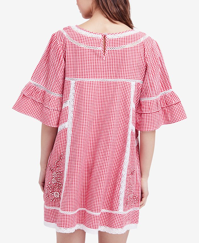 Free People Sunny Day Embroidered Shift Dress Macy s