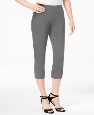 JM Collection Petite Pull-On Capri Pants, Created for Macy's - Macy's