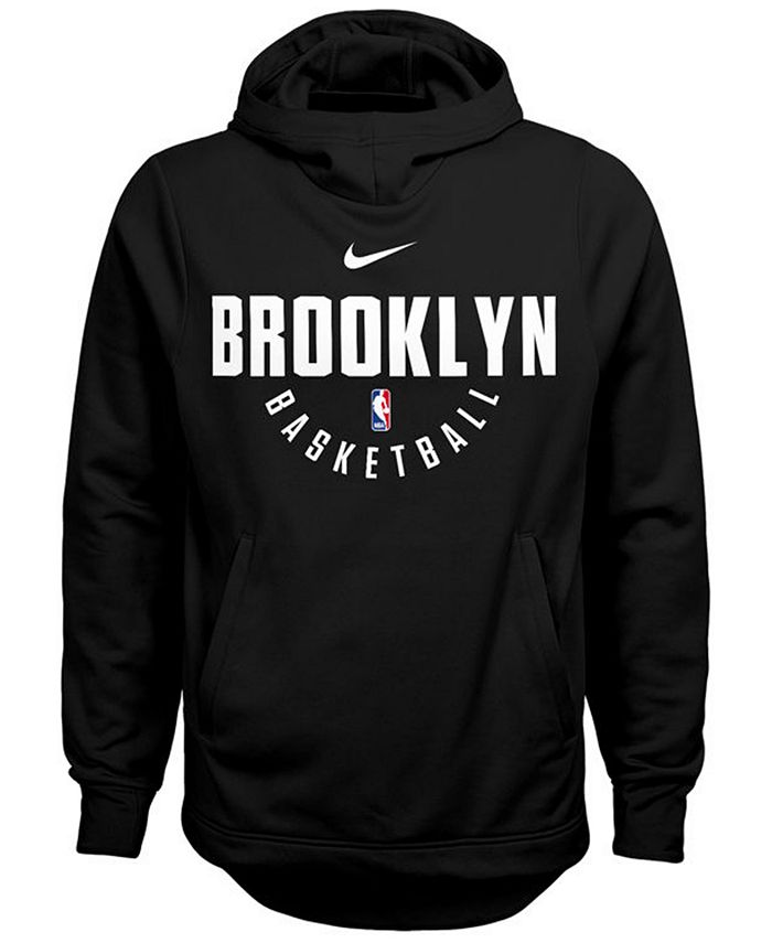 Brooklyn Nets Nike Youth Team Essential Practice Performance Long Sleeve T- Shirt - Black