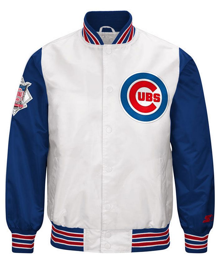 Women's Starter Red Chicago Cubs The Legend Full-Snap Jacket