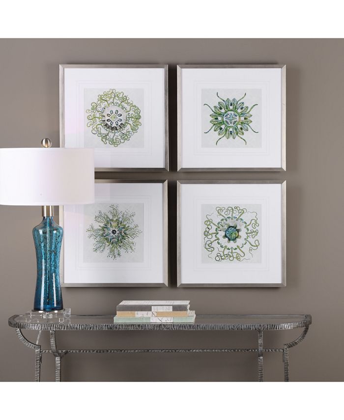Uttermost - Organic Symbols Wall Art, Set of 4