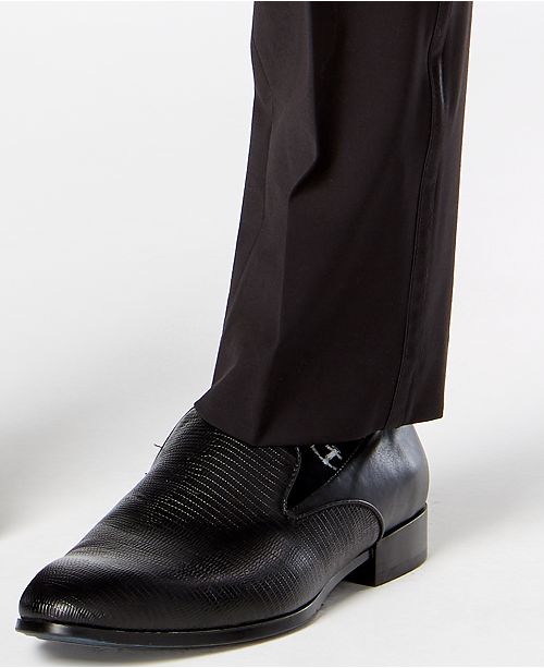 Calvin Klein Men's Slim-Fit Infinite Stretch Black Tuxedo Suit Pants ...