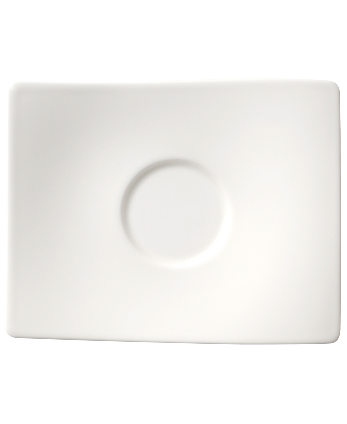 New Wave Teacup Saucer - white