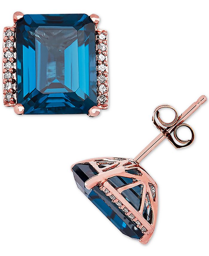 Macy's topaz earrings shop