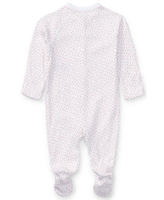 Baby Girls Floral Cotton Coverall