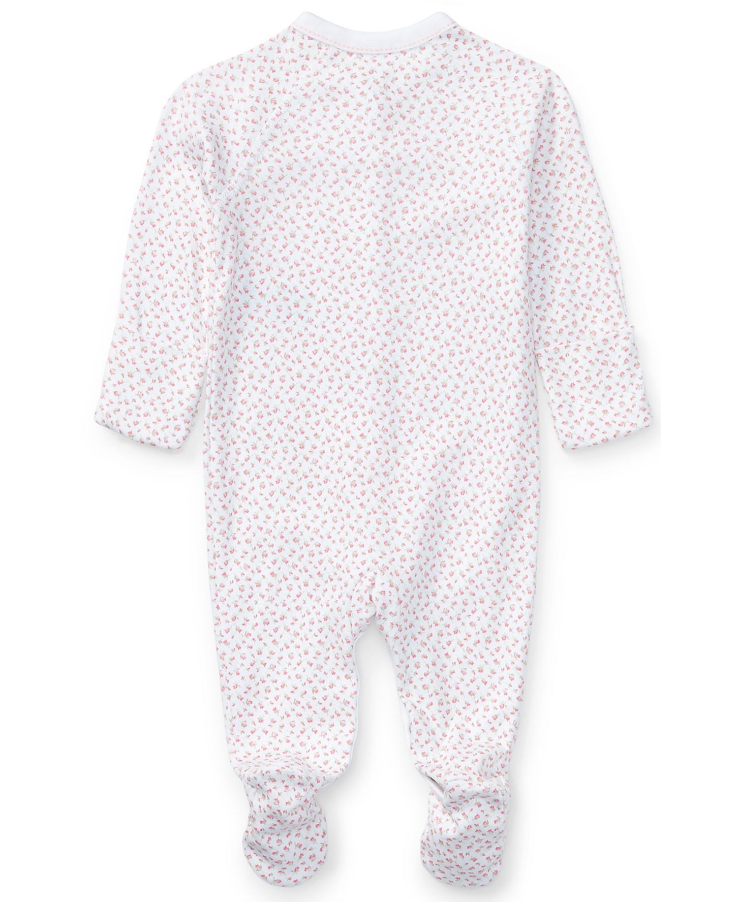 Baby Girls Floral Cotton Coverall