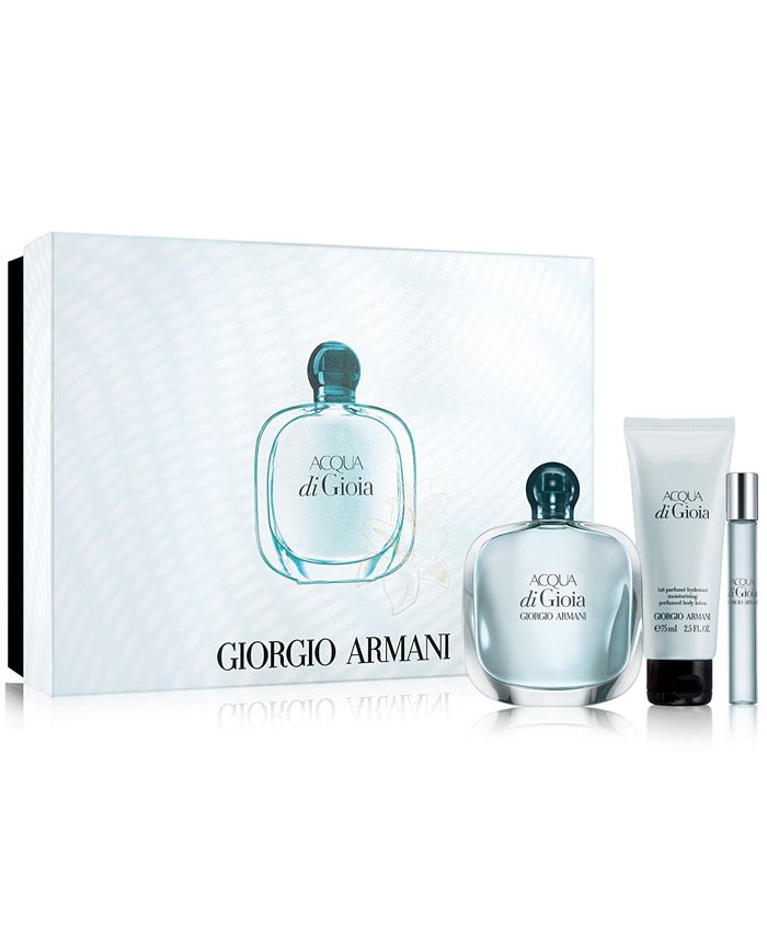 Giorgio Armani 3-Pc. Acqua di Gioia Gift Set & Reviews - Perfume - Beauty -  Macy's