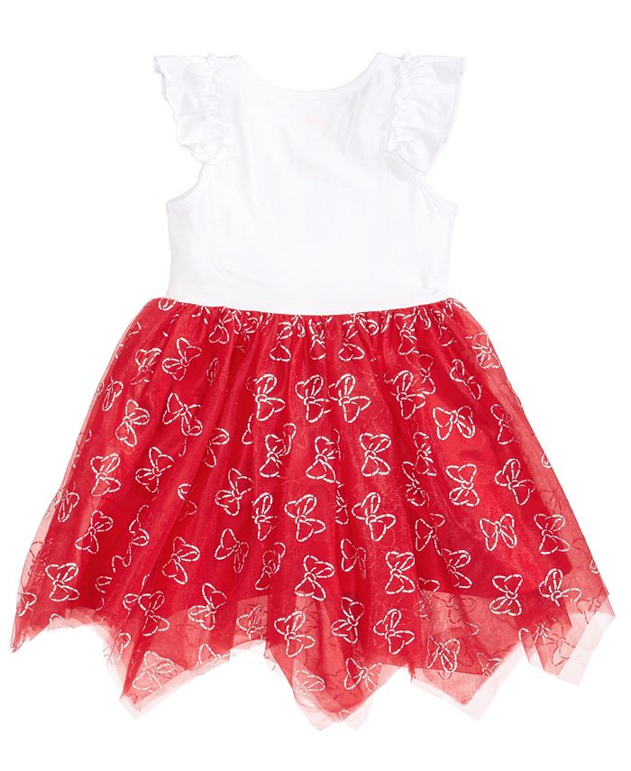 Disney Minnie Mouse Handkerchief-Hem Birthday Dress, Toddler Girls - Macy's