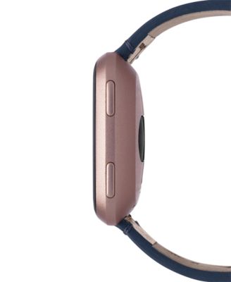 Fitbit Versa™ Midnight Blue Horween Leather Accessory Band